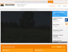 Tablet Screenshot of nieruchomosci.pruchnik.net